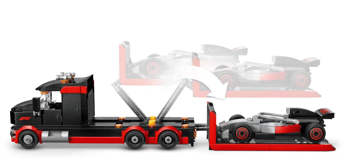 LEGO City 60493 F1 Truck mit Audi F1 Rennwagen - Bild 5
