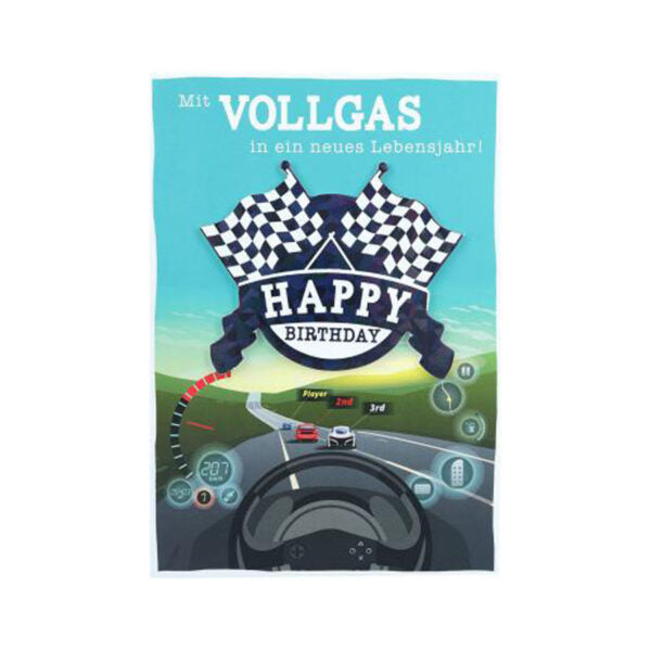 Geburtstagskarte Mit Volgas ... - Bild 1