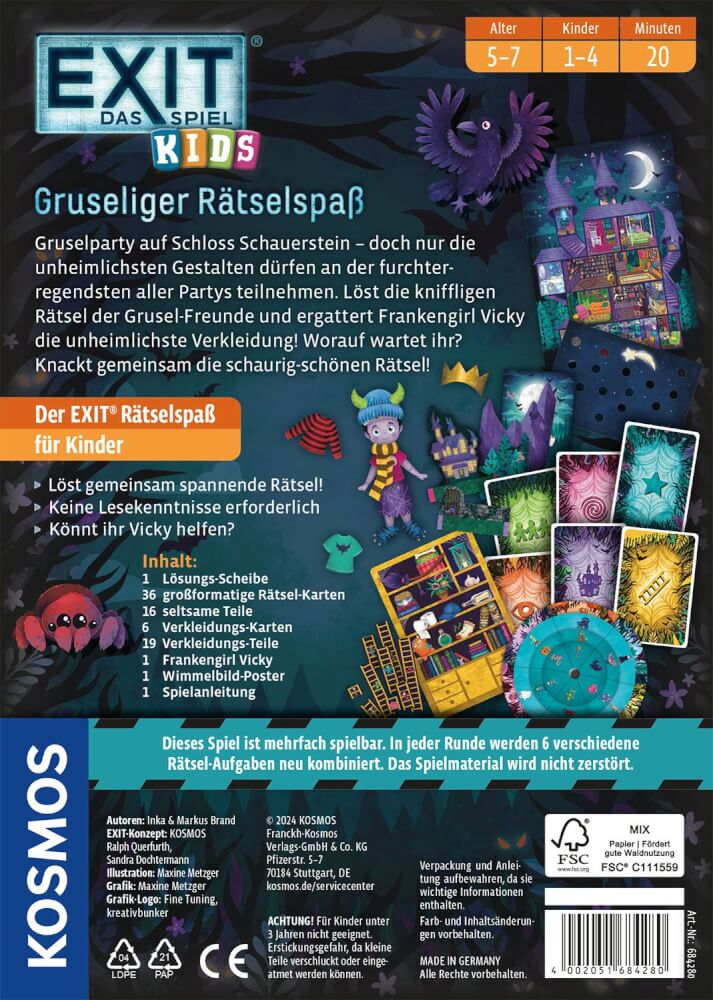 Exit Das Spiel - Kids: Gruseliger Rätselspass - Bild 4