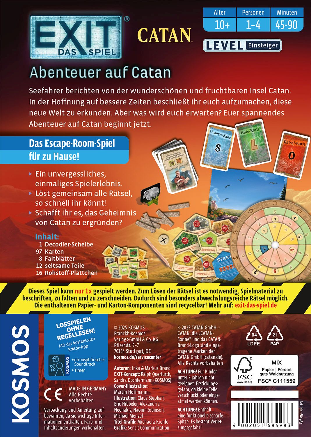 Exit Abenteuer auf Catan - Bild 6