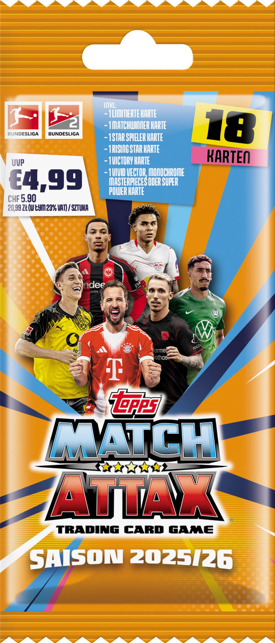 Match Attax Bundesliga 25/26 Power Pack