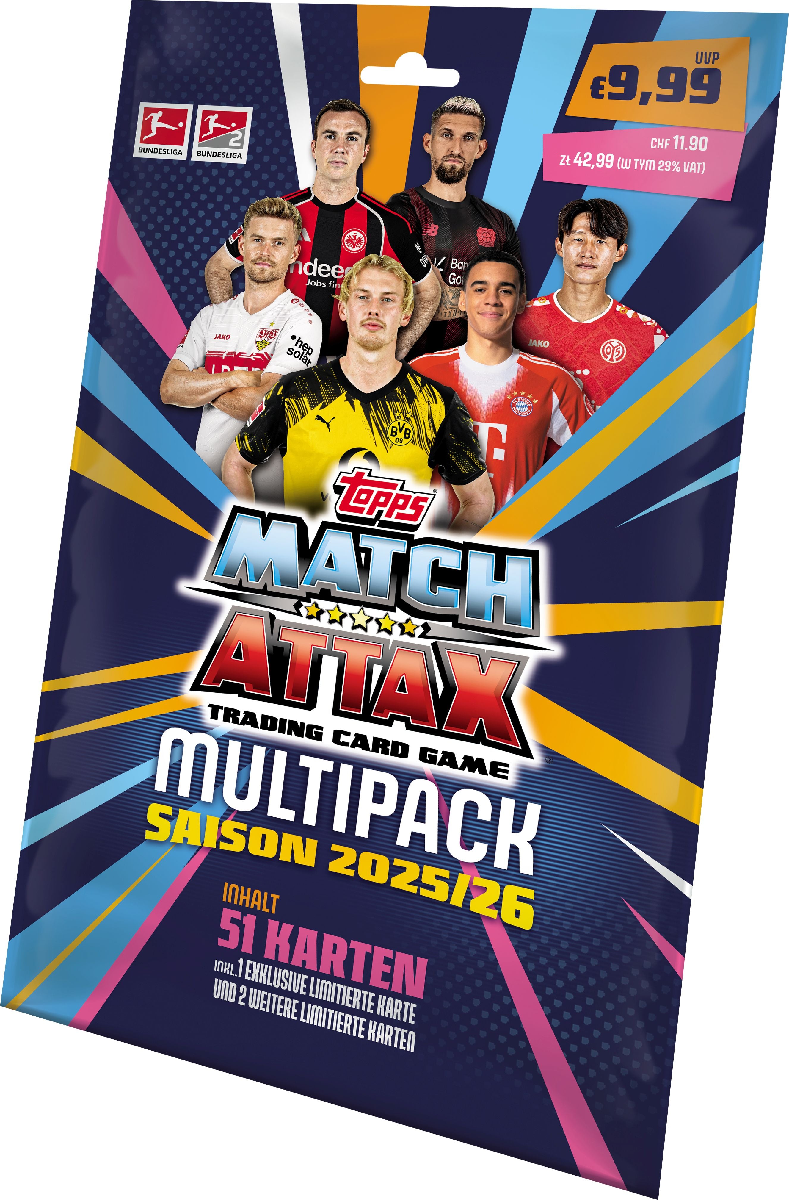 Match Attax Bundesliga 25/26 Multipack - Bild 2