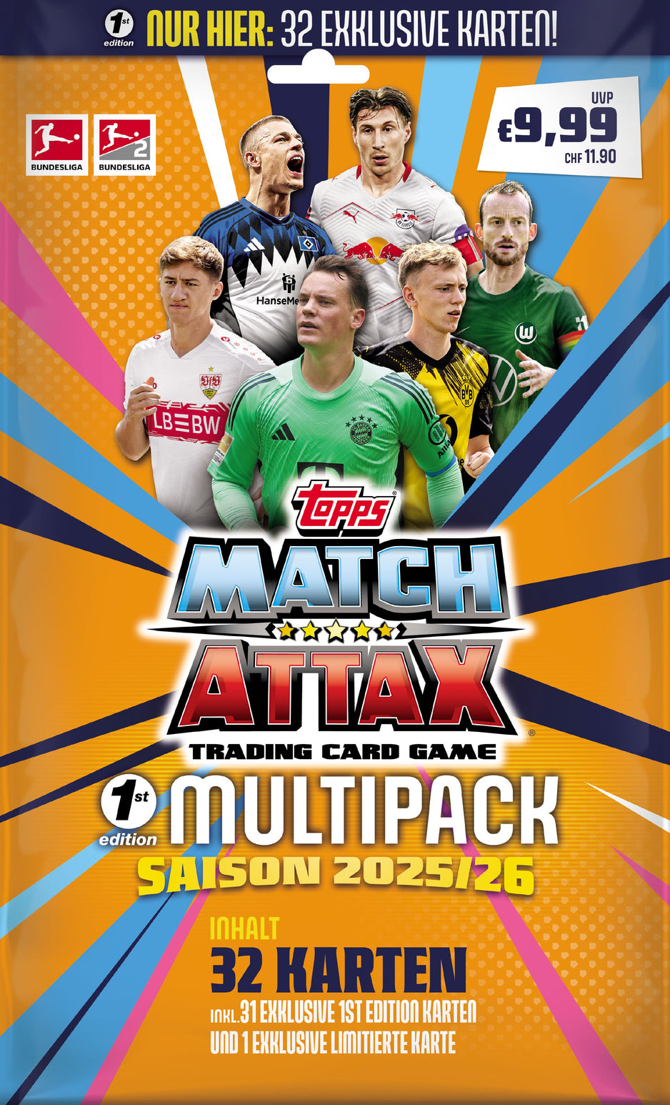 Match Attax Bundesliga 25/26 Multipack