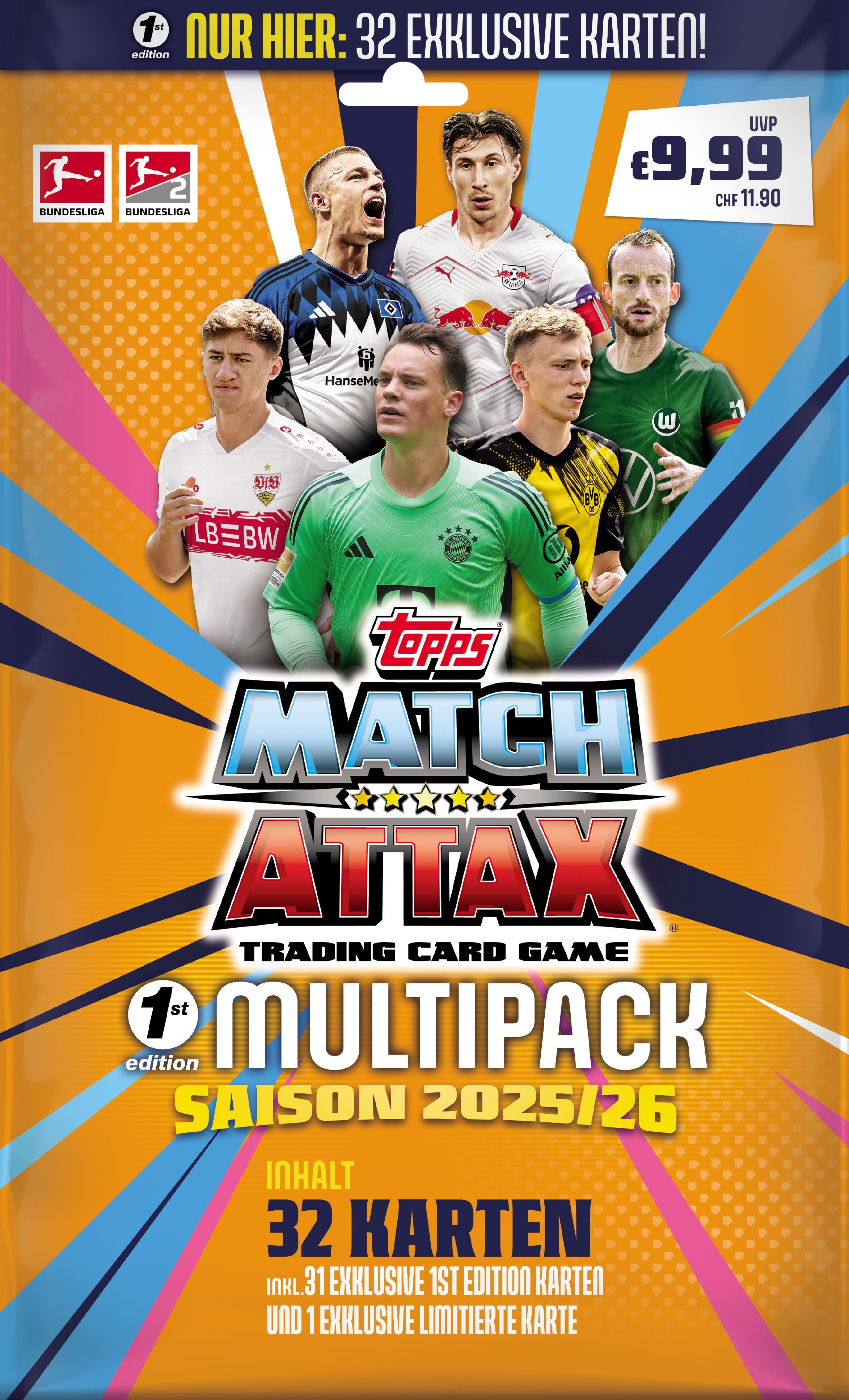 Match Attax Bundesliga 25/26 Multipack - Bild 1