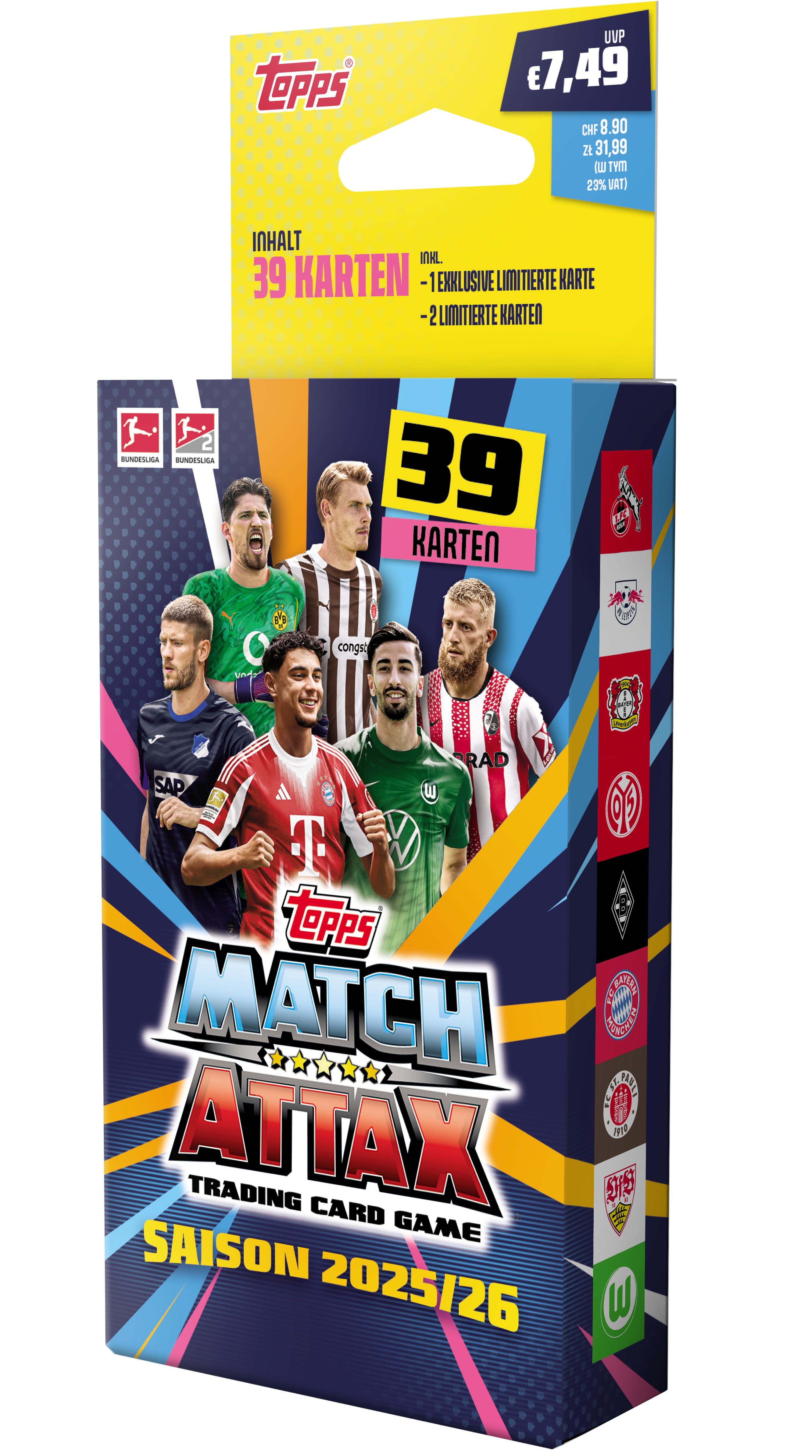 Match Attax Bundesliga 25/26 Eco Pack - Bild 2