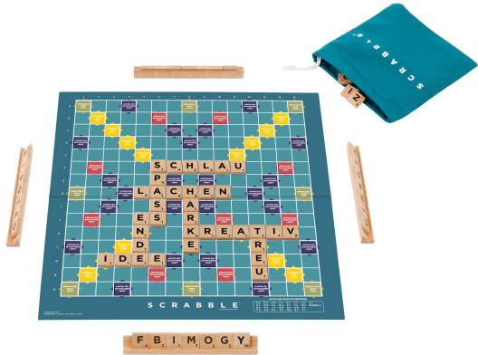 SCRABBLE Original Holz 2 in 1 - Bild 2