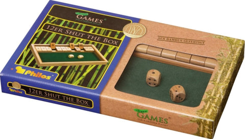 Philos Shut the Box 12er Bambus
