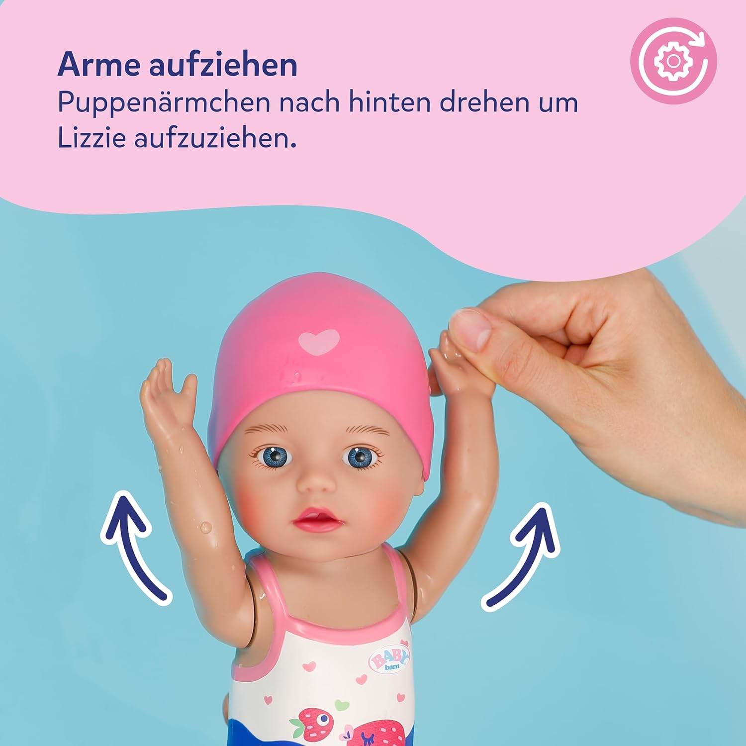 Baby Born My First Swim Girl Lizzie 30cm - Bild 4