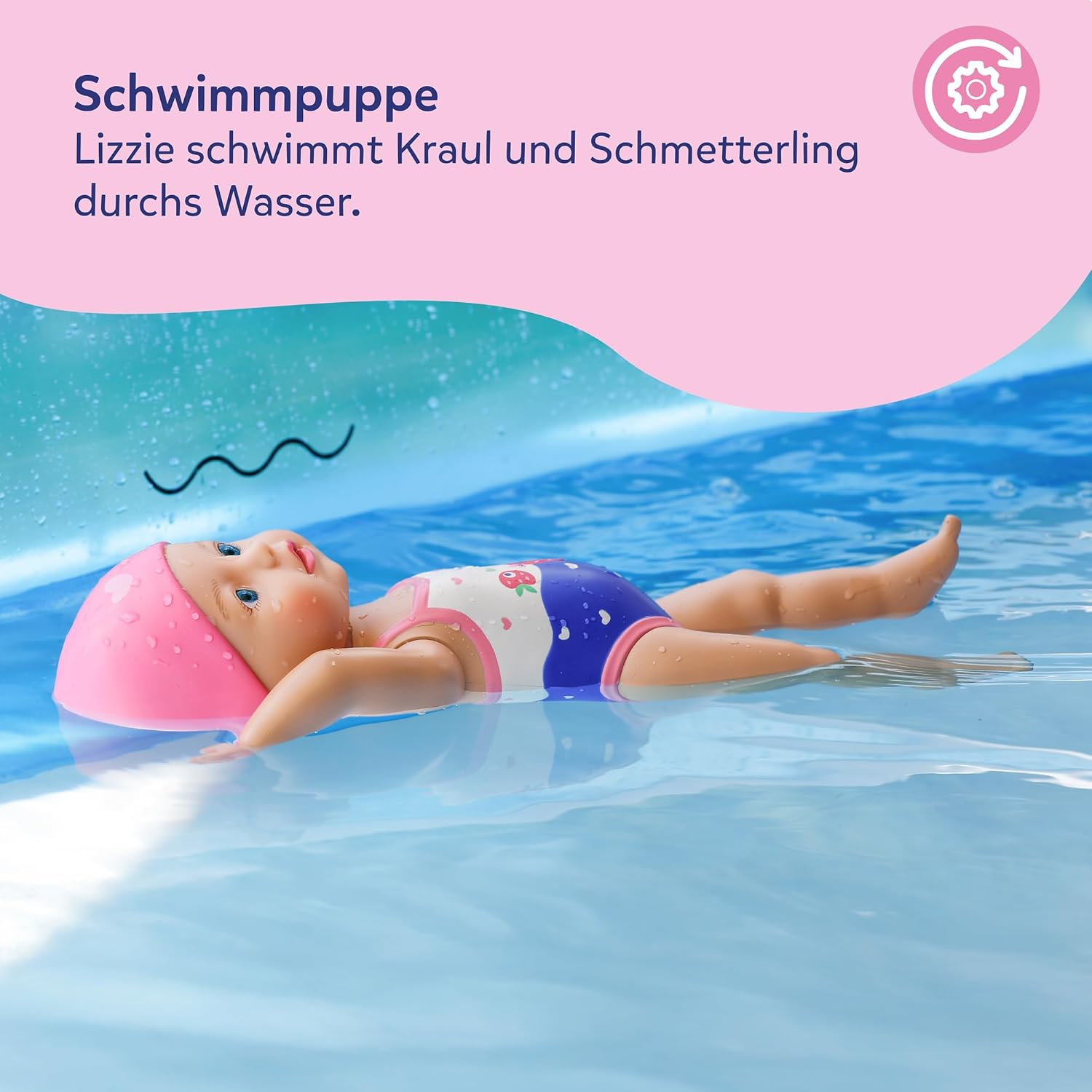 Baby Born My First Swim Girl Lizzie 30cm - Bild 5