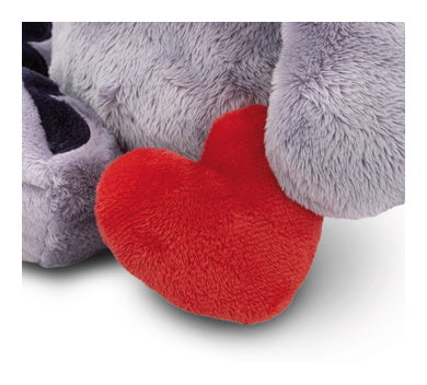 Nici Love Elefant mit Magnet Herz dunkelgrau 23cm Schlenker - Bild 3