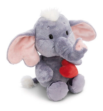 Nici Love Elefant mit Magnet Herz dunkelgrau 23cm Schlenker - Bild 1