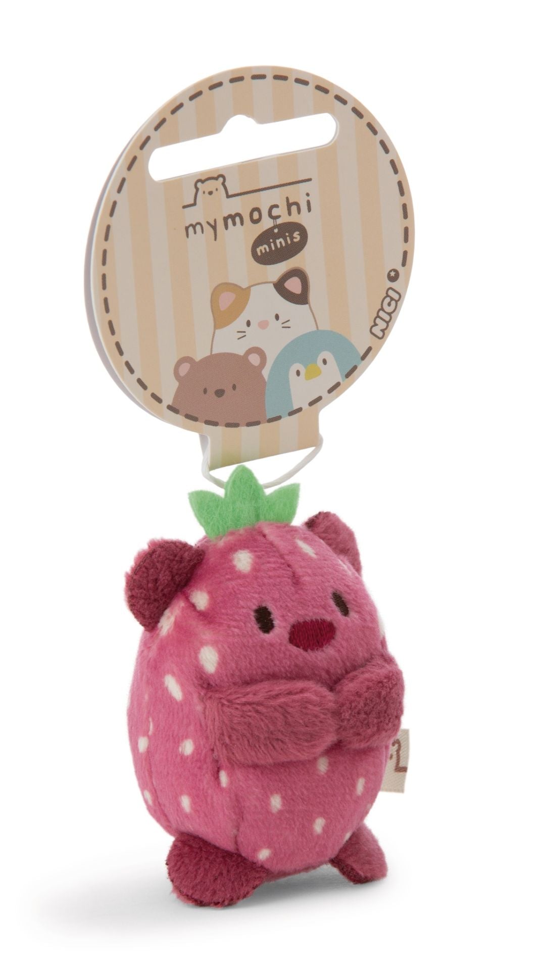 Nici mymochi Minis Bär Nomo Erdbeer 5cm - Bild 2