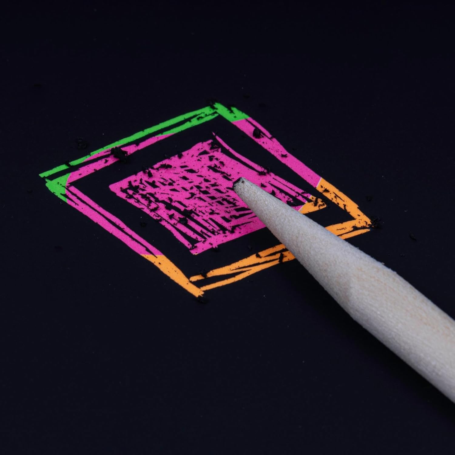 Kreative Kratzkunst: Neon - Bild 6