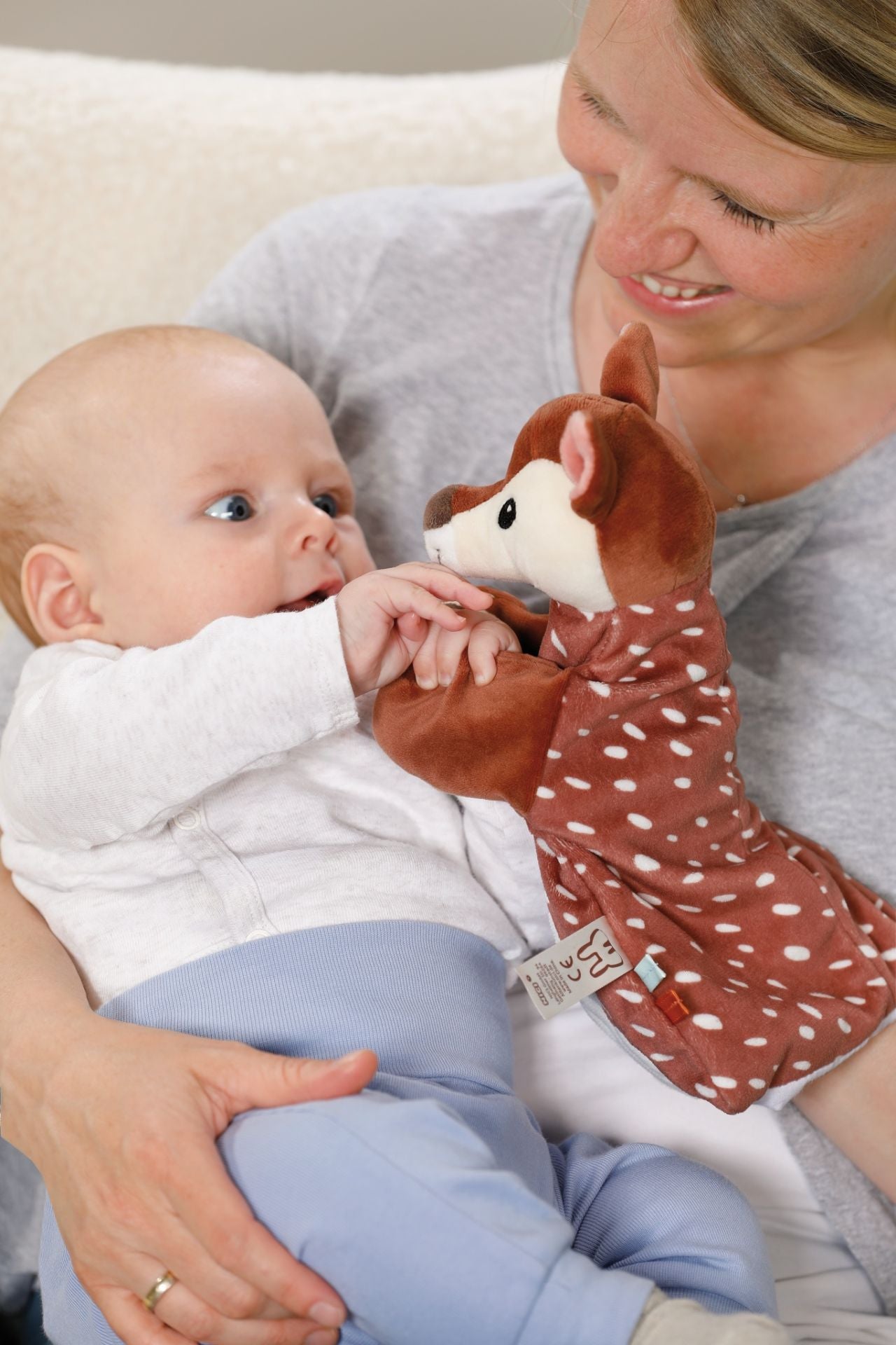 Nici Schmusetuch Handpuppe Rehkitz - Bild 6