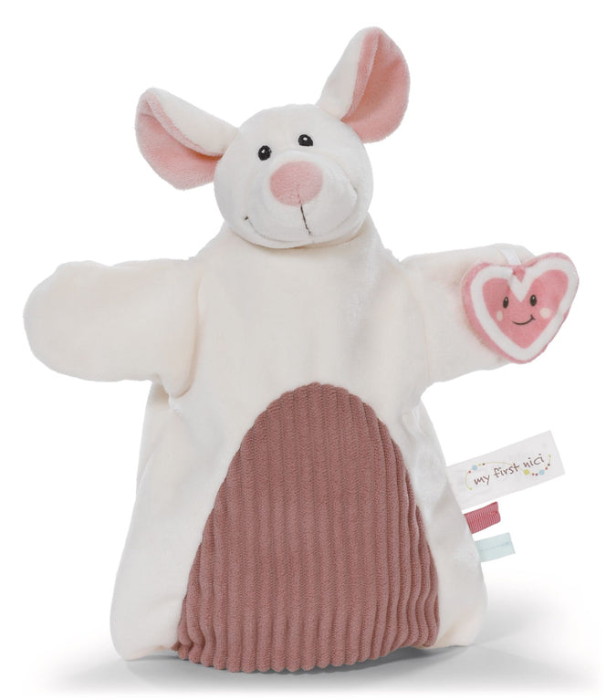 Nici Schmusetuch Handpuppe Maus