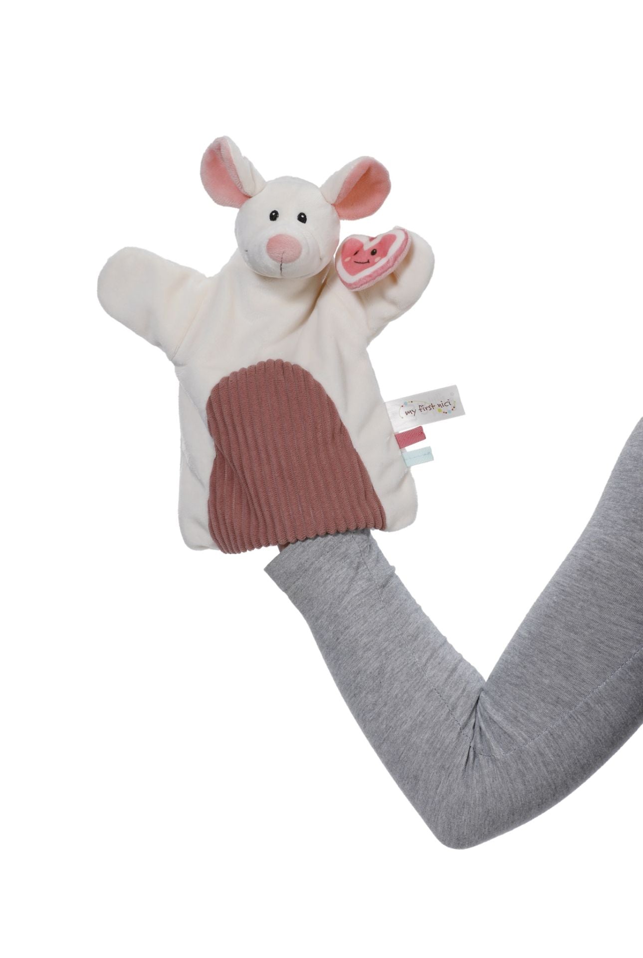 Nici Schmusetuch Handpuppe Maus - Bild 2