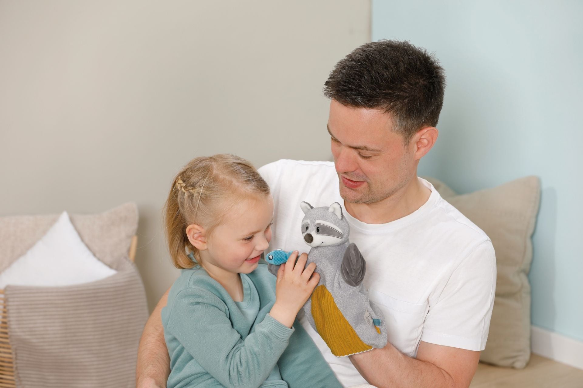 Nici Schmusetuch Handpuppe Waschbär - Bild 6