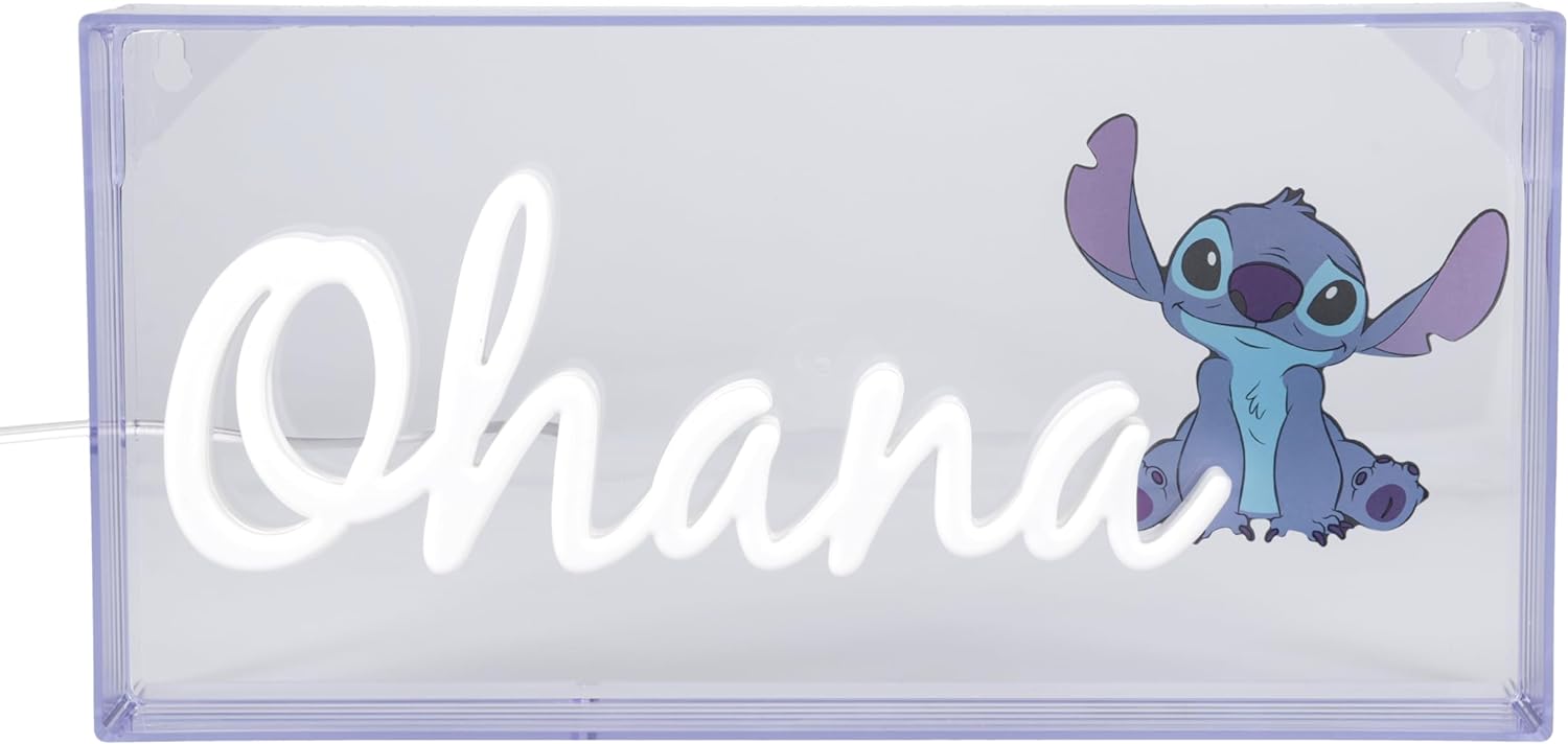 Stitch Ohana LED Neon Leuchte - Bild 4