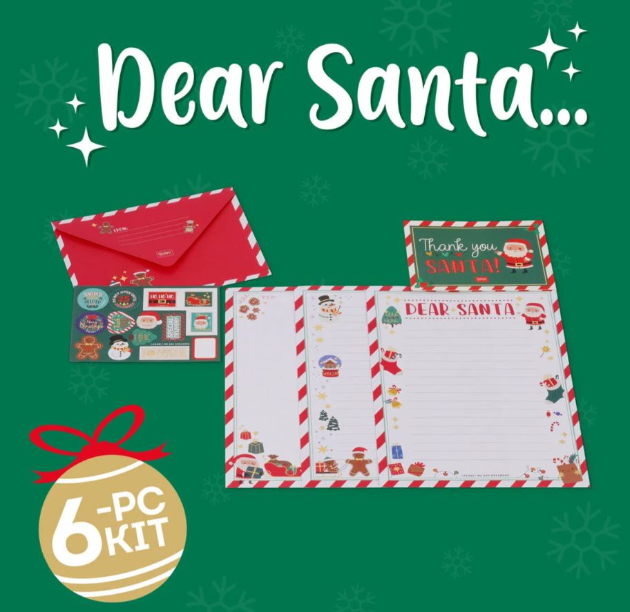 Weihnachtsmann - Briefset - Bild 3