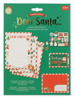 Weihnachtsmann - Briefset
