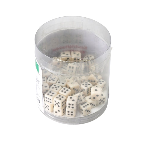 1 Würfel Elfenbein 7 mm - Bild 1