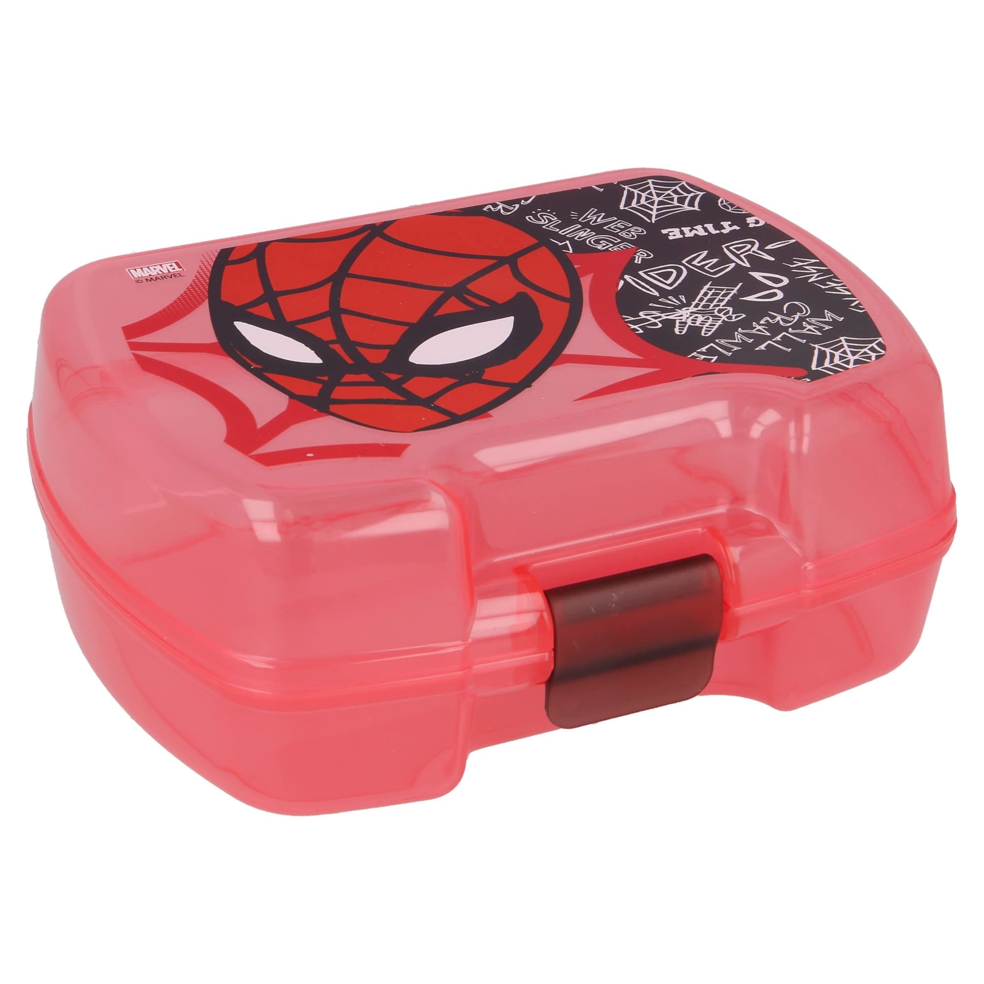 Spiderman Lunchbox rot - Bild 1