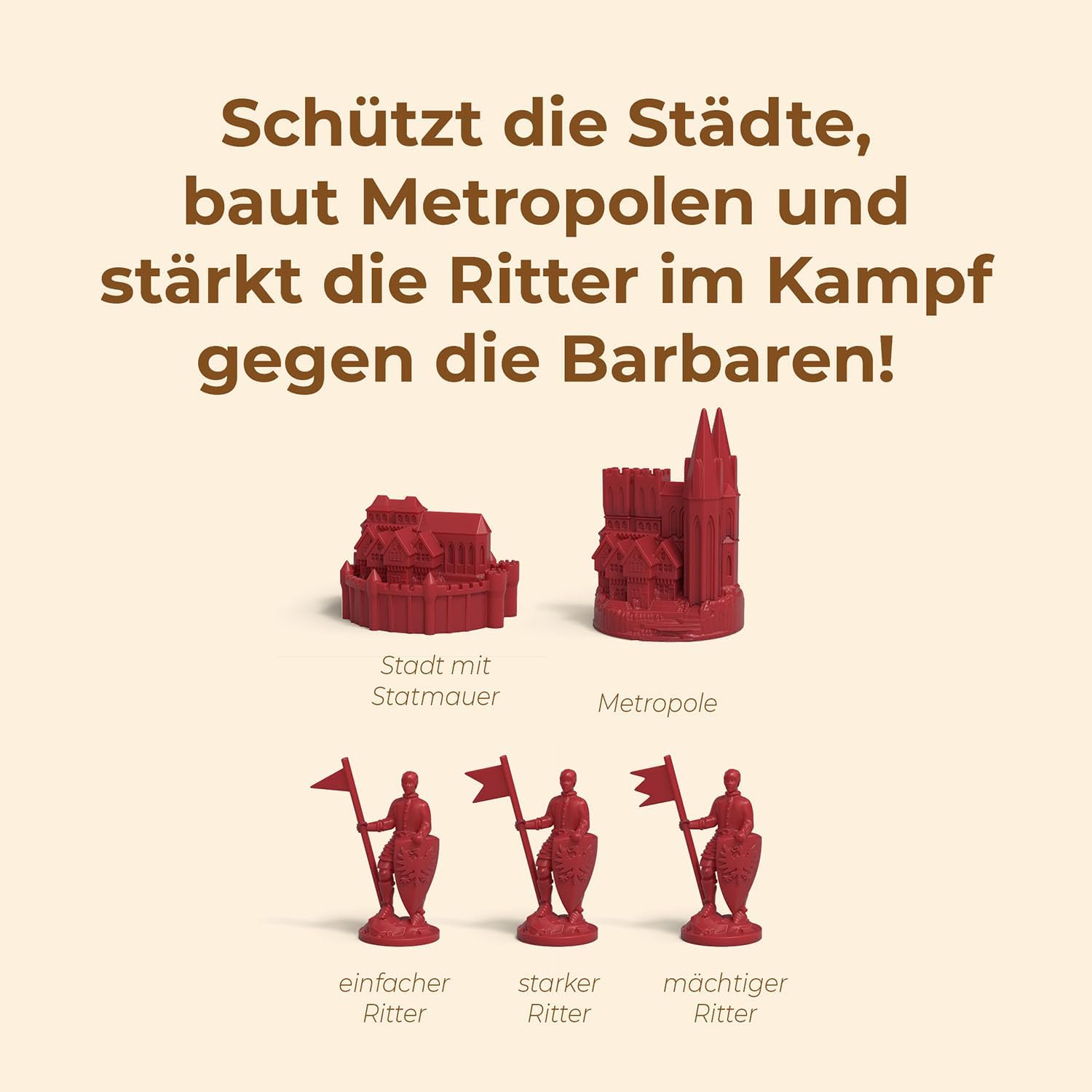 Die Siedler von Catan Städte & Ritter Erweiterung - Bild 3