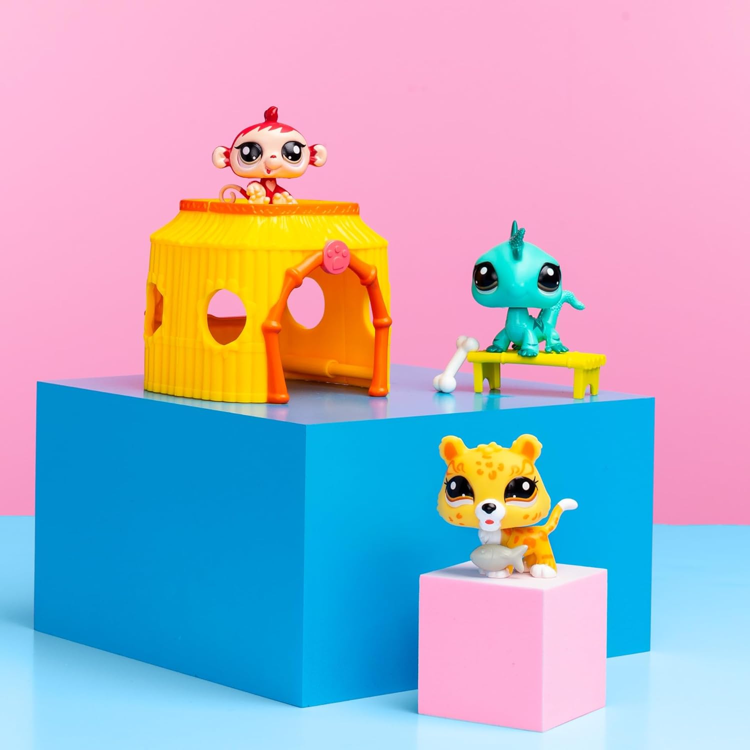 Littlest Pet Shop Tiki Jungle 3 Pets - Bild 4
