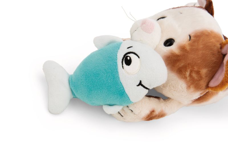 Nici Glückskatze und Fisch 30cm liegend - Bild 2