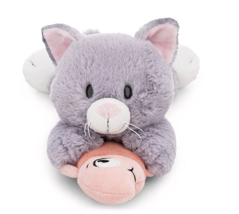 Nici Katze grau und Fisch 30cm liegend - Bild 4