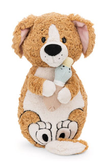 Nici Kuscheltier & Kissen Hund braun und Ente