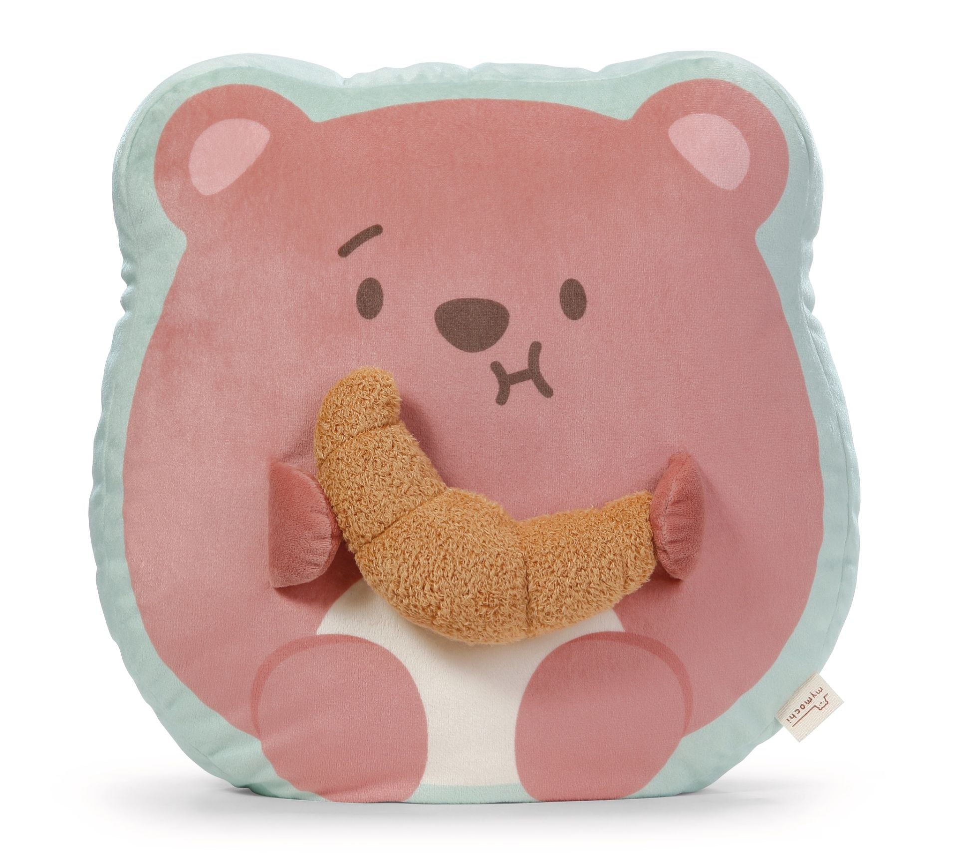 Nici Kissen Bär Momo mit Croissant - Bild 1