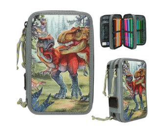 Dino World Etui Bite 3-fach
