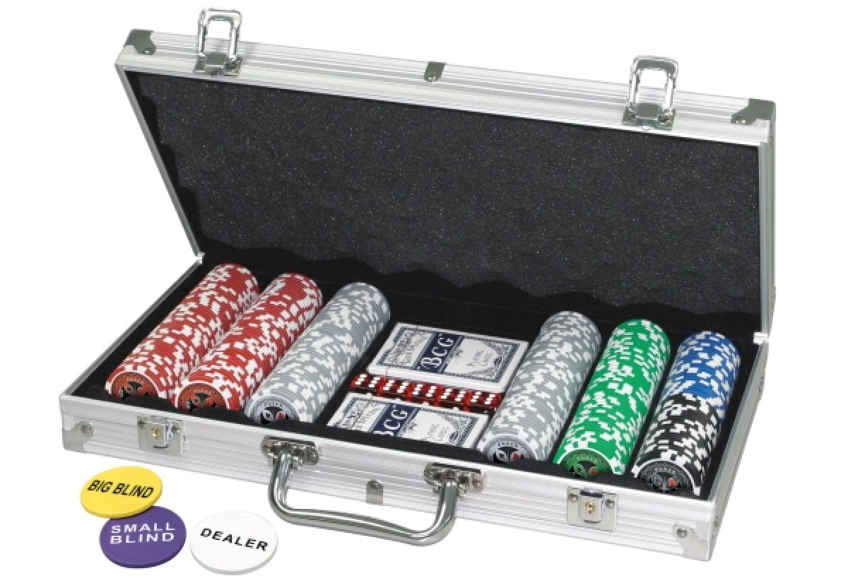 Pokerkoffer 300 Laser-Chips - Bild 1