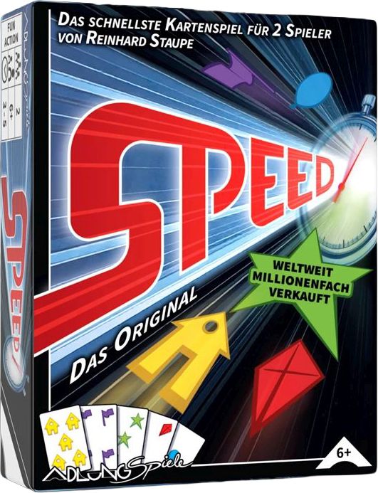 Speed Kartenspiel für 2 - Bild 1