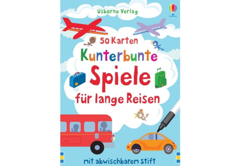 50 Karten Spiele für lange Reisen