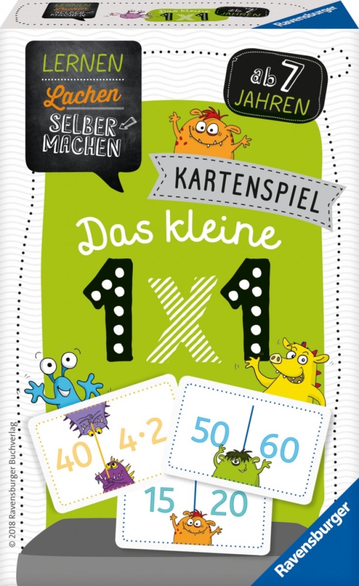 Ravensburger Kartenspiel Das kleine 1x1 - Bild 1