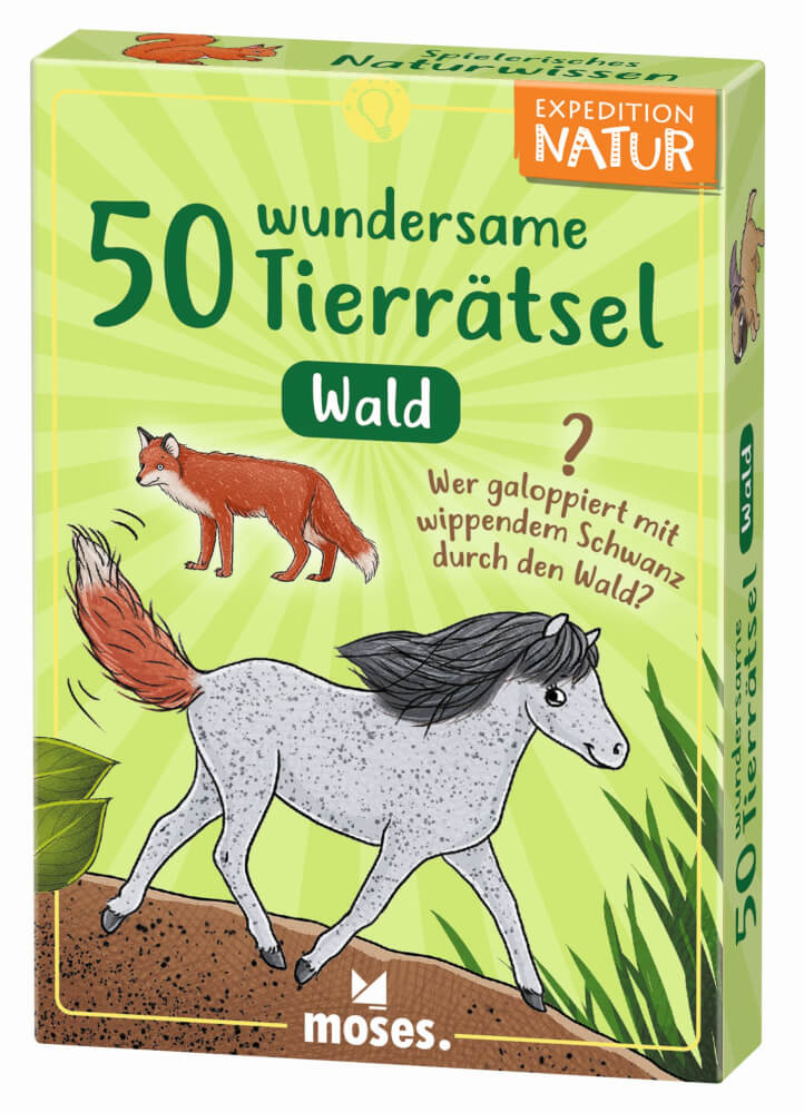 50 Natur wundersame Tierrätsel Wald - Bild 1