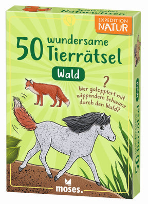 50 Natur wundersame Tierrätsel Wald