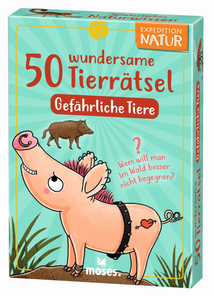 50 Natur wundersame Tierrätsel  gefährliche Tiere - Bild 1