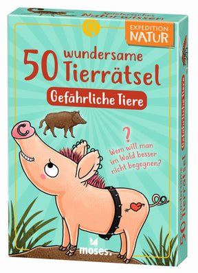 50 Natur wundersame Tierrätsel  gefährliche Tiere