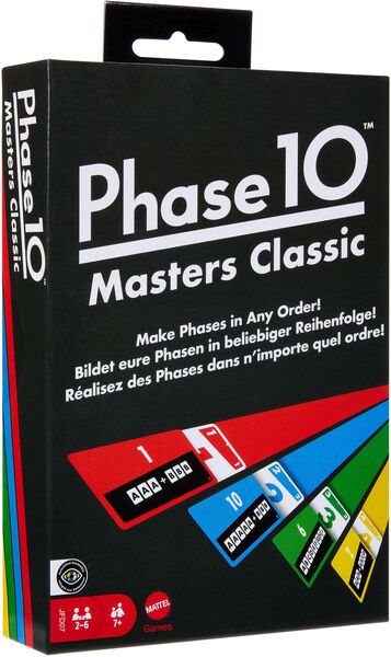Phase 10 Masters Classic Kartenspiel - Bild 1