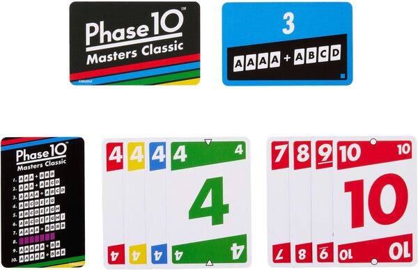 Phase 10 Masters Classic Kartenspiel - Bild 5