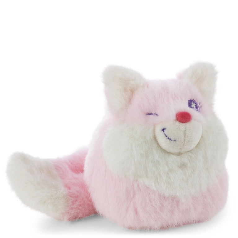 Nici Sitzendes Kuscheltier Fuchs pink
