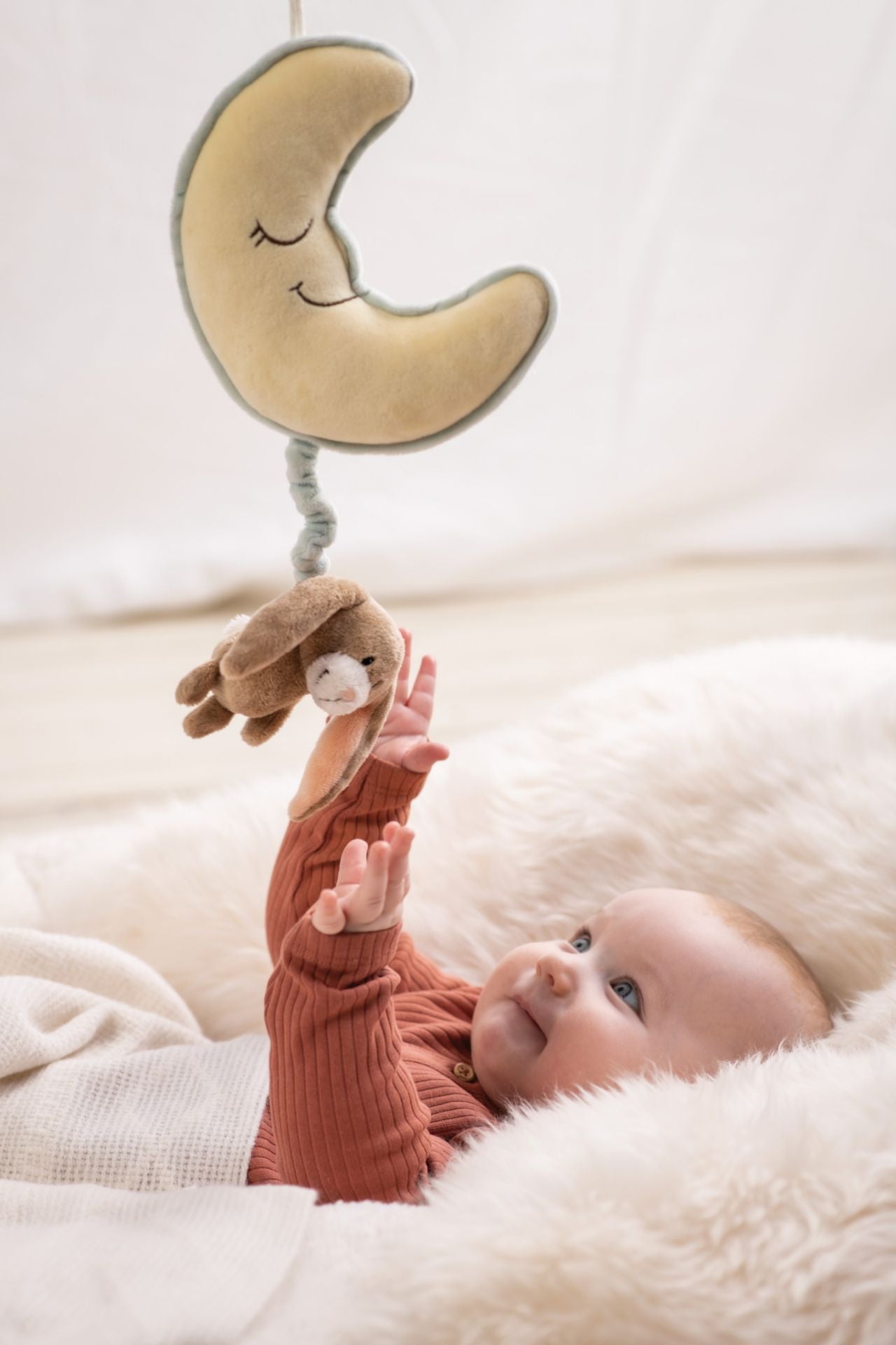 Nici Spieluhr Mond mit Hase Lopino - Bild 3