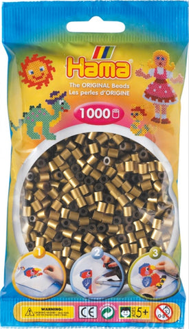 HAMA Bügelperlen Midi - Bronze 1000 Perlen
