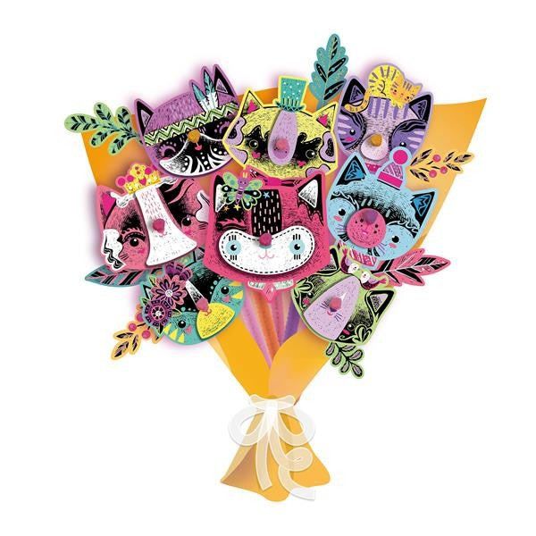 Scratch Kratzbilder Katzenstrauss - Bild 3