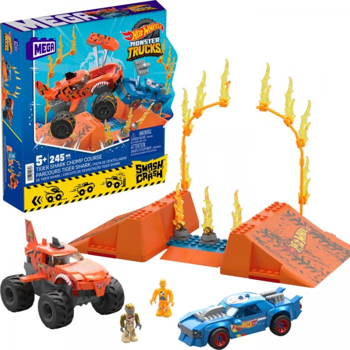 Hot Wheels Monster Trucks Tiger Shark - Bild 1