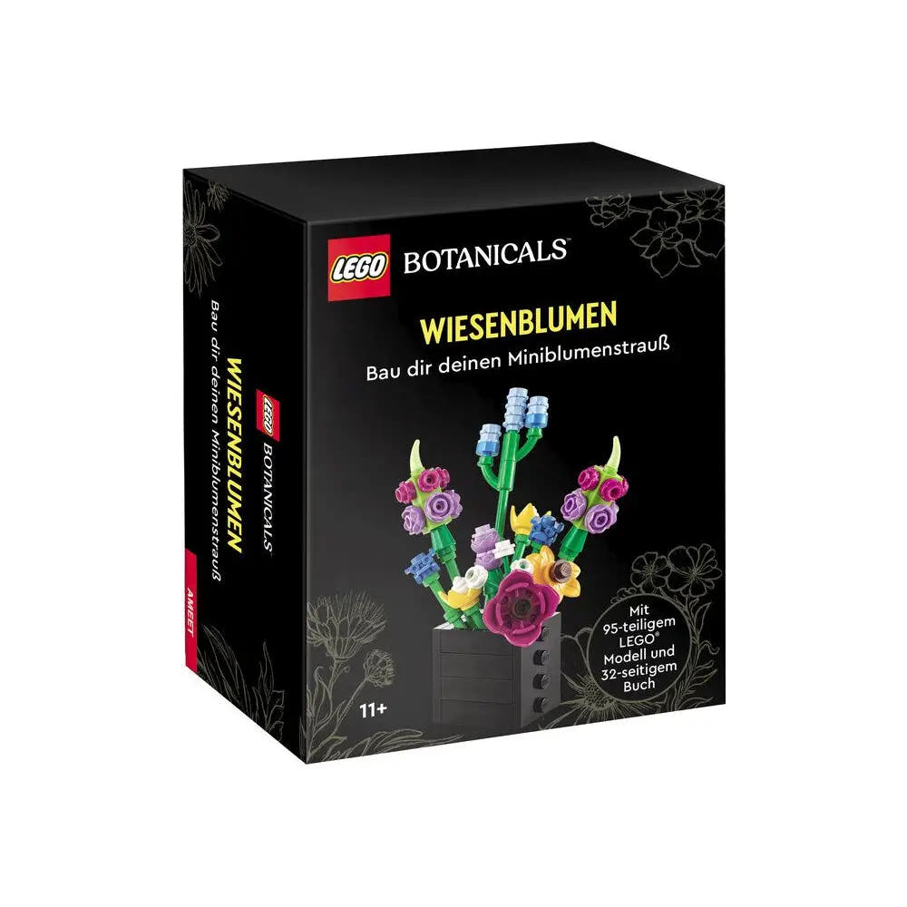 LEGO Botanical Collection – Wiesenblumen, Buch mit Bauset 80906 - Bild 1
