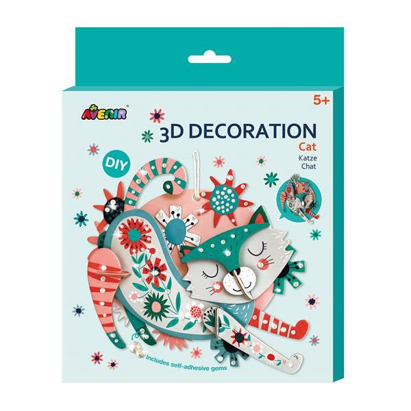 3D Dekoration Katze - Bild 1